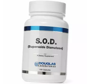 Супероксиддисмутаза, СОД, S.O.D., Douglas Laboratories  100капс (72414024)