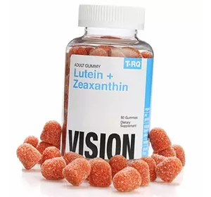 Лютеин и Зеаксантин для зрения, Lutein + Zeaxanthin Vision, T-RQ  60таб Фруктовый (72535001)