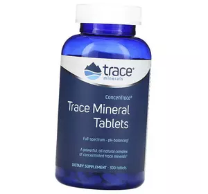 Мультиминералы, ConcenTrace Trace Mineral, Trace Minerals  300таб (36474003)