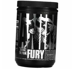 Предтренировочный комплекс, Animal Fury, Universal Nutrition  480г Синяя малина (11086003)