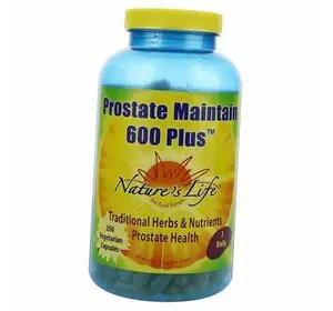 Поддержка простаты, Prostate Maintain 600 Plus, Nature's Life  250вегкапс (71454001)