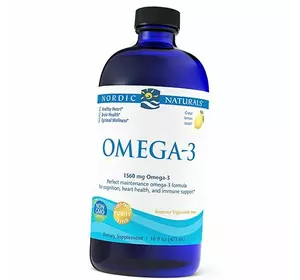 Омега 3 жидкий, Omega-3 Liquid, Nordic Naturals  473мл Лимон (67352017)