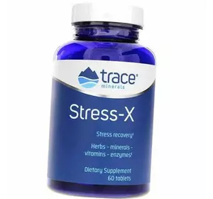 Защита от стресса, Stress-X, Trace Minerals  60таб (36474022)