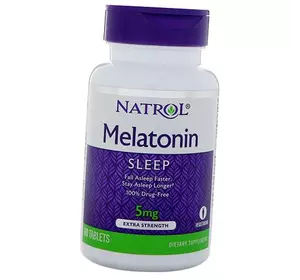 Мелатонин, Melatonin 5, Natrol  60таб (72358003)