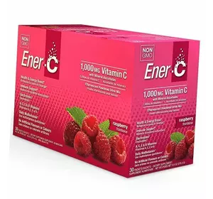 Витаминный напиток для повышения иммунитета, Ener-C, Ener-C  30пакетов Малина (36389001)