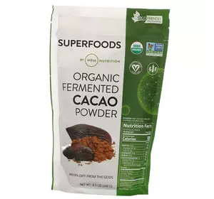 Органический ферментированный какао, Organic Fermented Cacao Powder, MRM  240г (05122001)