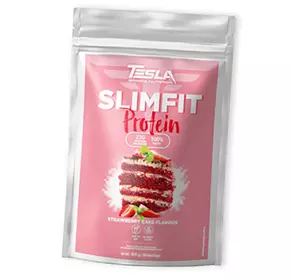 Протеин для похудения, Slimfit Protein, Tesla Nutritions  900г Клубника (29580004)