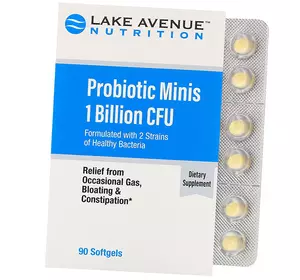 Пробиотик, Probiotic Minis, Lake Avenue Nutrition  90гелкапс (69572001)