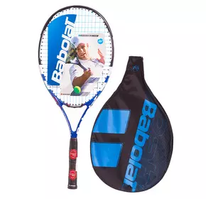 Ракетка для большого тенниса юниорская 140058-100 Babolat   Голубой (60495013)