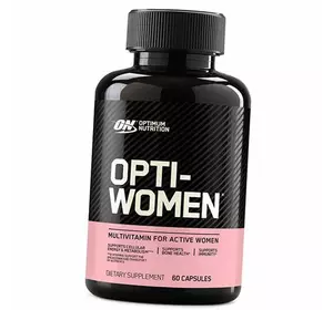 Витамины для женщин, Opti-Women, Optimum nutrition  60капс (36092005)