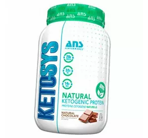 Кето-коктейль, Ketosys Natural Ketogenic Protein, ANS Performance  907г Натуральный шоколад (74382001)