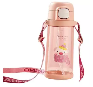 Бутылка для воды KXN-1219   690мл Розовый (09481034)