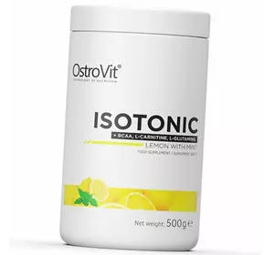 Изотоник, Спортивный напиток, Isotonic, Ostrovit  500г Лимон-мята (15250001)