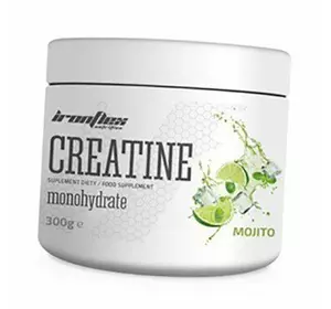 Креатин Моногидрат, Creatine Monohydrate, Iron Flex  300г Мохито (31291001)