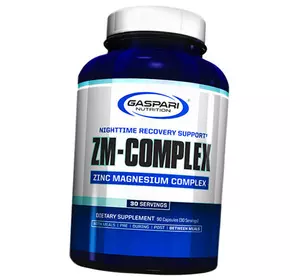 Магний, Цинк, Витамин В6, ZM-Complex, Gaspari Nutrition  90капс (08161003)