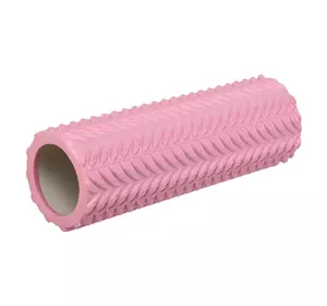 Роллер для йоги и пилатеса Grid Roller FI-9374    33см Розовый (33508397)