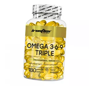 Тройная Омега 3 6 9, Omega 3-6-9 Triple, Iron Flex  180капс (67291003)