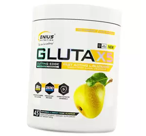 Ферментированный Глютамин, Gluta-X5, Genius Nutrition  405г Клубника (32562001)