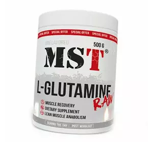 L-Глютамин, L-Glutamine Raw, MST  500г Без вкуса (32288005)