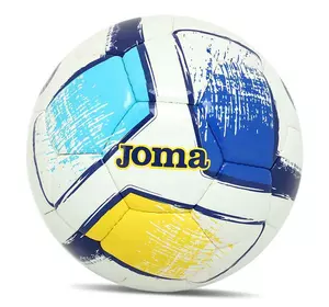 Мяч футбольный Dali II 400649-216-T5   №5 Голубо-сине-желтый (57590079)