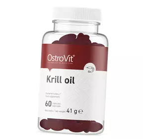 Масло криля, Krill Oil, Ostrovit  60гелкапс (67250010)