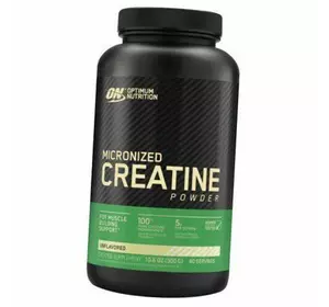 Микронизированный Креатин Моногидрат, Creatine Powder, Optimum nutrition  300г Без вкуса (31092004)